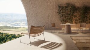 Cord Lounge Chair by Gandia Blasco