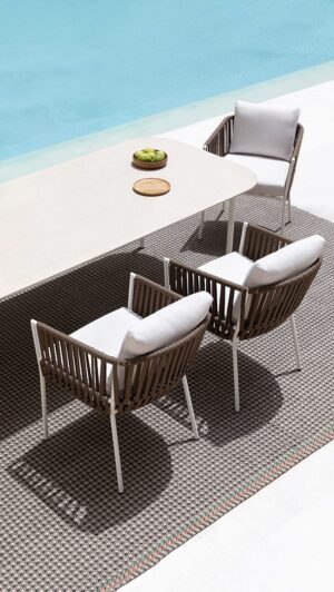 Corda Dining Armchair by Gandia Blasco