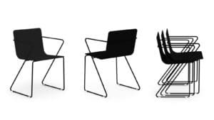 Espagueti Dining Armchair by Gandia Blasco