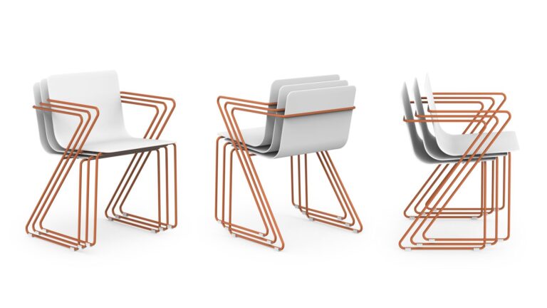 Espagueti Dining Armchair by Gandia Blasco