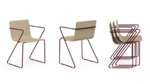 Espagueti Dining Armchair by Gandia Blasco