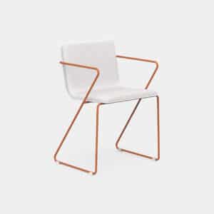 Espagueti Upholstered Dining Armchair by Gandia Blasco