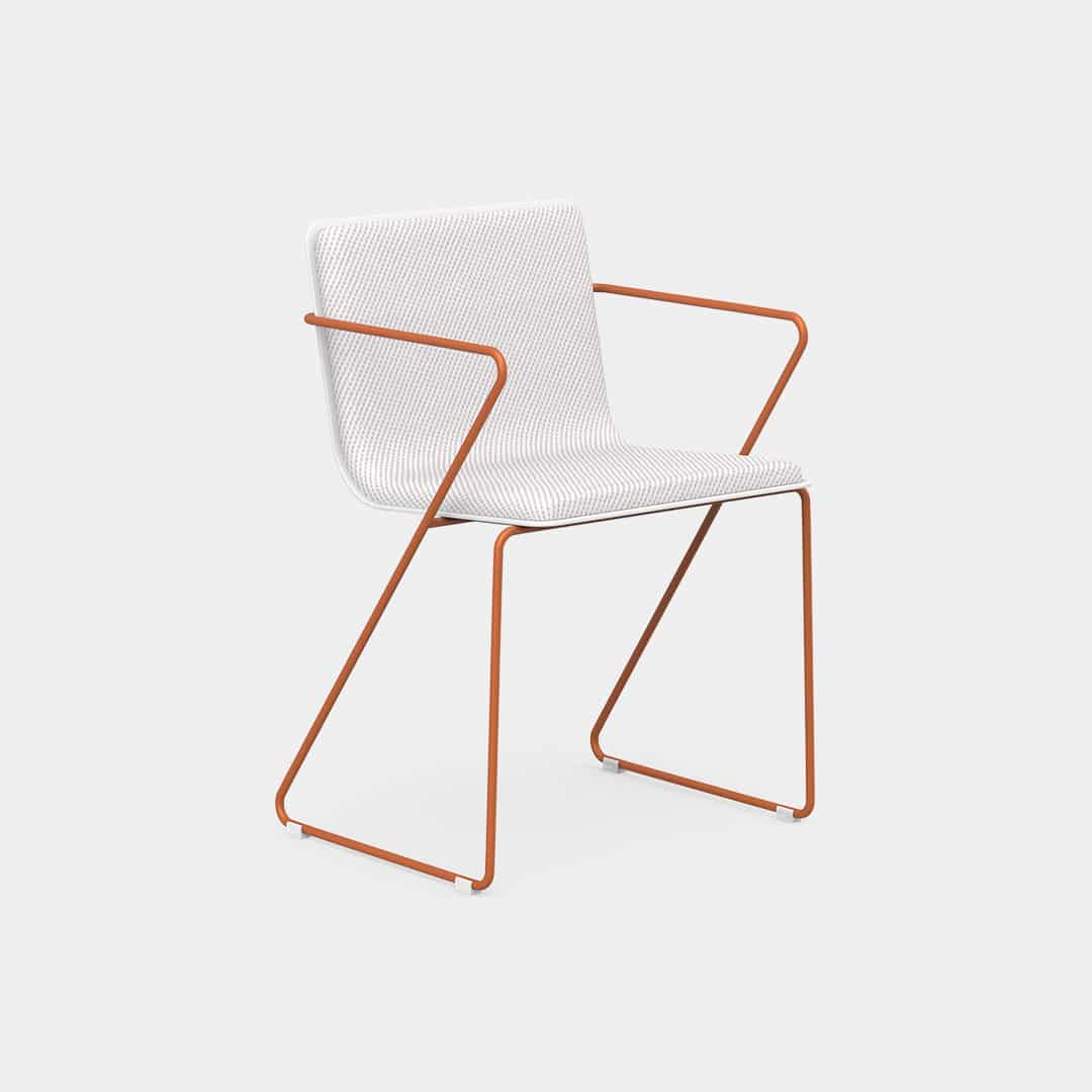 Espagueti Upholstered Dining Armchair Espagueti Upholstered Dining Armchair by Gandia Blasco