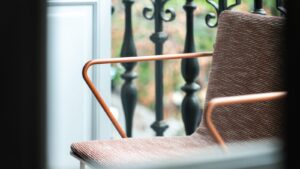 Espagueti Upholstered Dining Armchair by Gandia Blasco