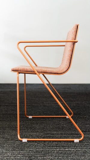 Espagueti Upholstered Dining Armchair by Gandia Blasco