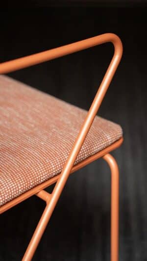 Espagueti Upholstered Dining Armchair by Gandia Blasco