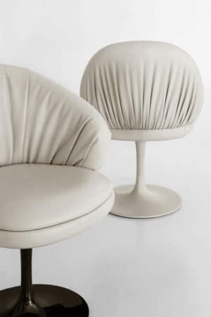 Fandango Swivel Dining Chair by Rugiano