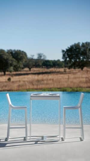 Flat High Stool by Gandia Blasco