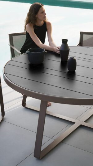 Flat Textil Dining Armchair by Gandia Blasco