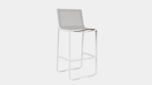 Flat Textil High Stool by Gandia Blasco