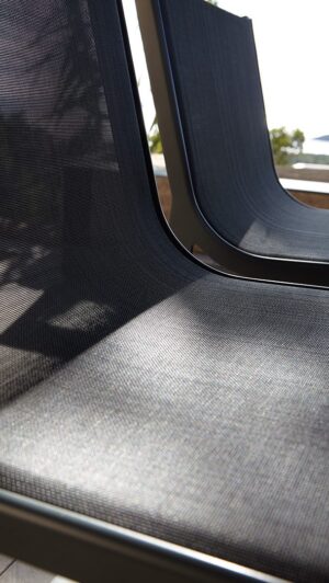 Flat Textil High Stool by Gandia Blasco