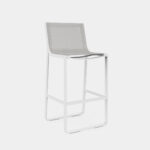 Flat Textil High Stool by Gandia Blasco