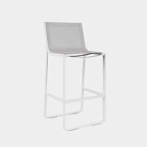 Flat Textil High Stool by Gandia Blasco