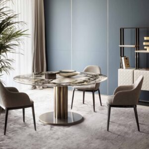 Forest Round Dining Table by Rugiano