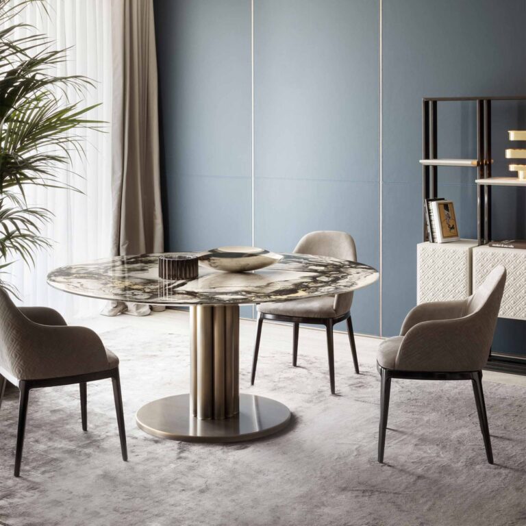 Forest Round Dining Table by Rugiano