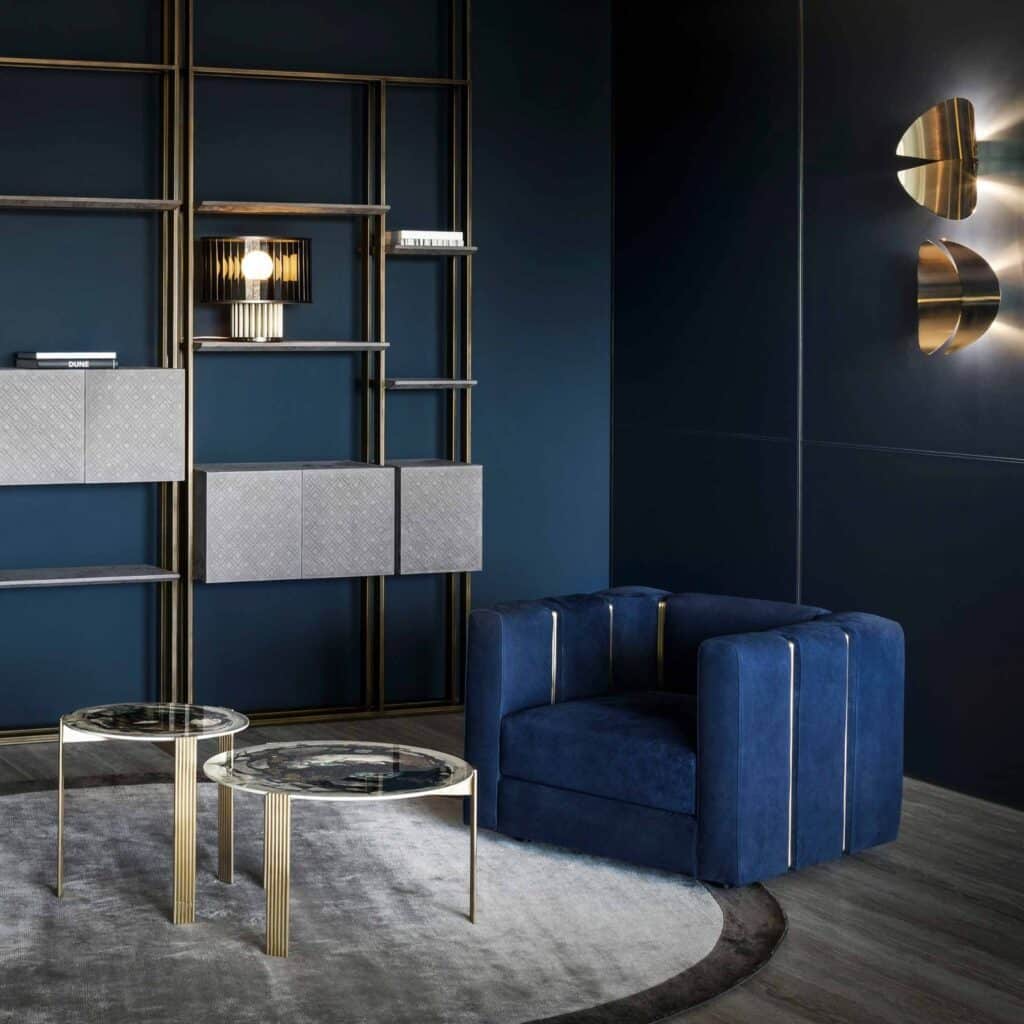 Club Armchair by Rugiano