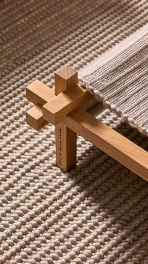 Hos Deckchair and Stool Set by Gandia Blasco