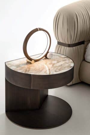 Inca Nightstand by Rugiano