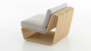 Infinity Armchair by Rugiano