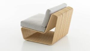 Infinity Armchair by Rugiano
