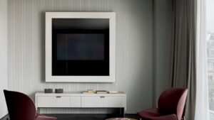 Ghost TV Mirror by Rugiano