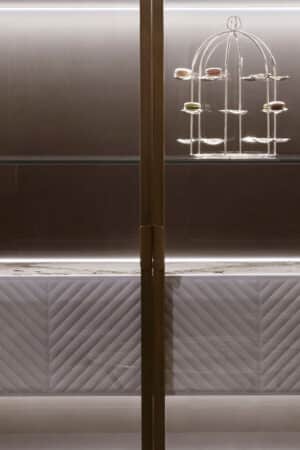 Iole Glass Cabinet by Rugiano