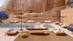 Lademadera 2 Seat Sofa by Gandia Blasco