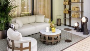 Dafne Outdoor Coffee Table by Rugiano