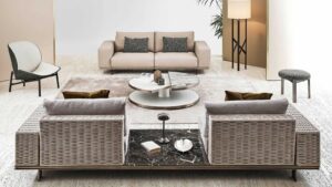 Memphis Intreccio Sofa by Rugiano