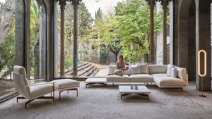 Onde Sectional Pouf by Gandia Blasco