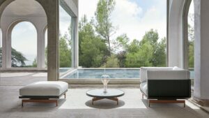 Onde Sectional Pouf by Gandia Blasco