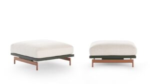 Onde Sectional Pouf by Gandia Blasco