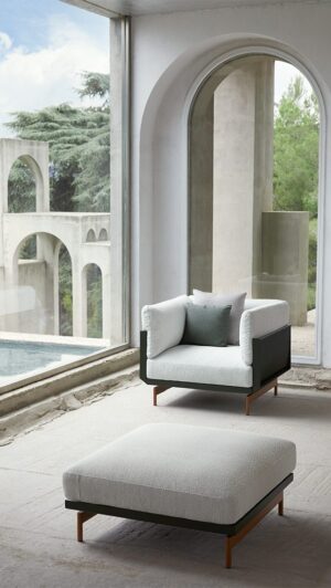 Onde Sectional Pouf by Gandia Blasco