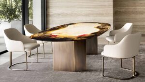 Pedro Dining Table by Rugiano