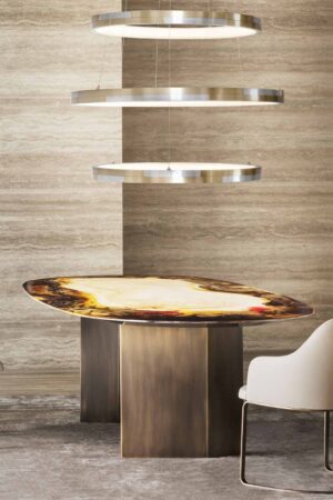 Pedro Dining Table by Rugiano