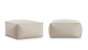 Sail Square Pouf by Gandia Blasco