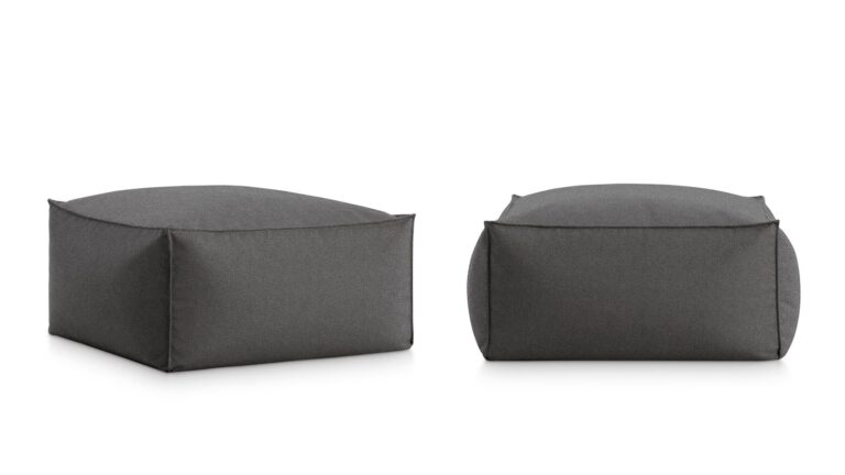 Sail Square Pouf by Gandia Blasco