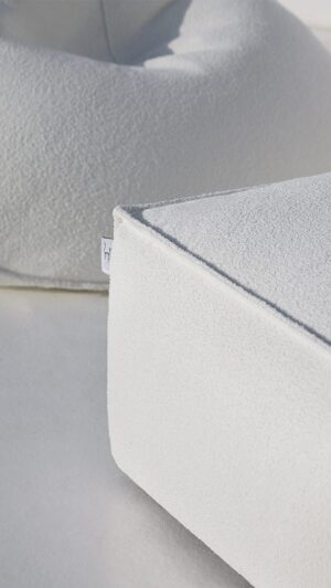 Sail Square Pouf by Gandia Blasco