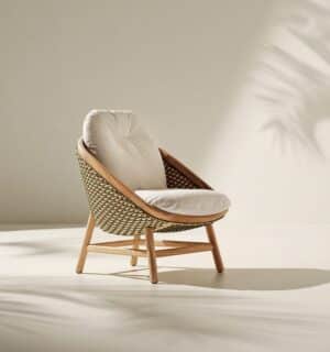Teodora Lounge Armchair by Ethimo