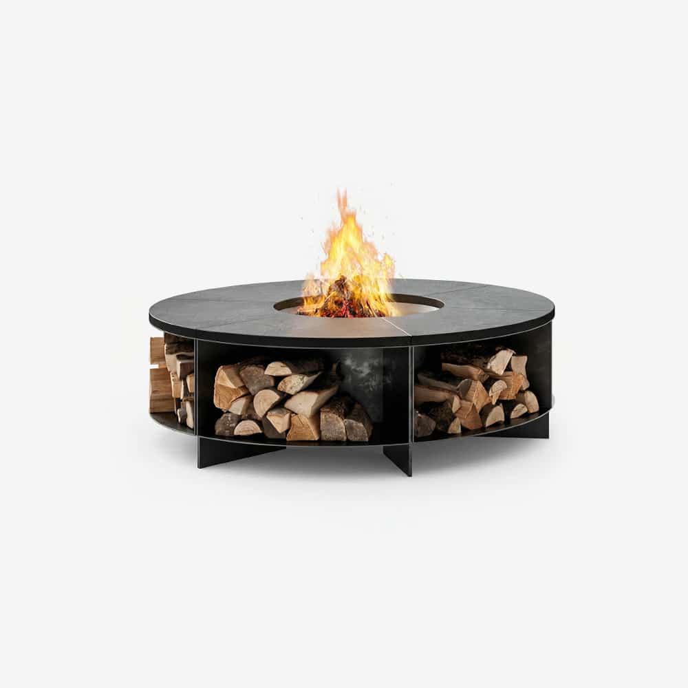 Outdoor Fire Pit by Rugiano