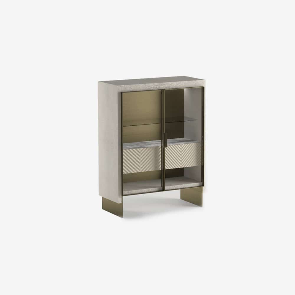 Iole Glass Cabinet by Rugiano