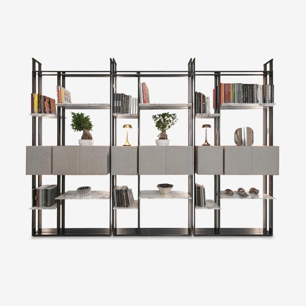 Frame Box Bookcase by Rugiano