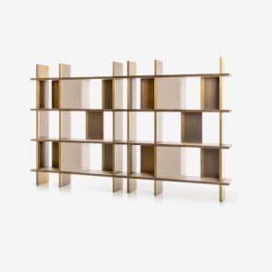 Asia High Box Bookcase by Rugiano