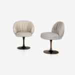 Fandango Swivel Dining Chair by Rugiano