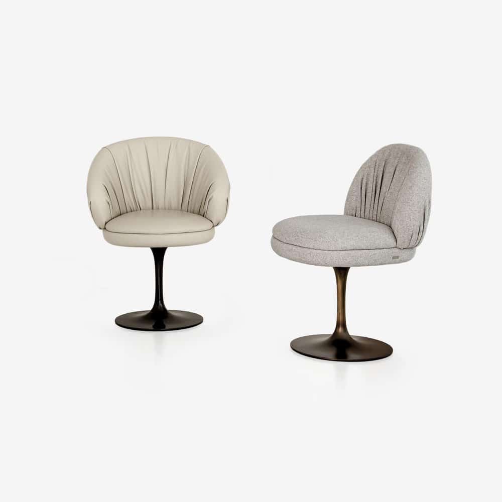 Fandango Swivel Dining Chair by Rugiano