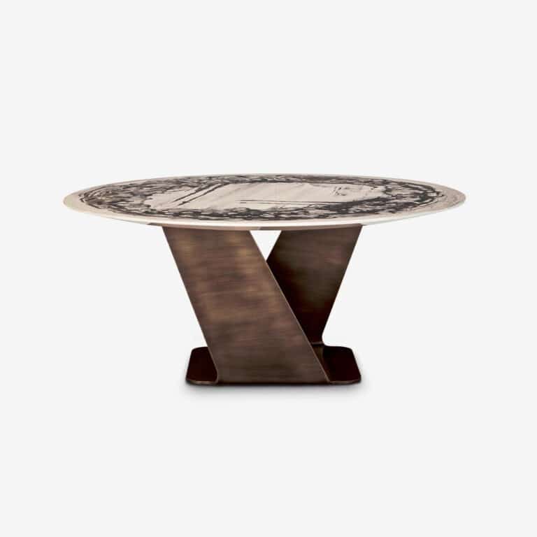 Wally Round Dining Table by Rugiano
