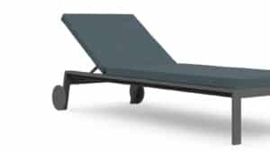 Timeless Chaise Lounge With Wheels by Gandia Blasco