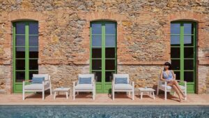 Timeless Square Side Table by Gandia Blasco