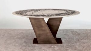 Wally Round Dining Table by Rugiano