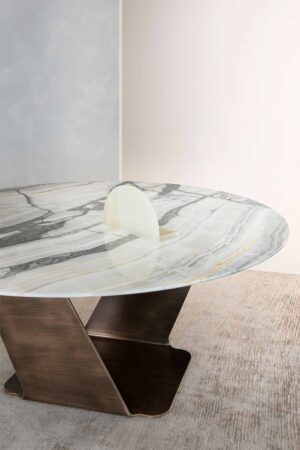 Wally Round Dining Table by Rugiano